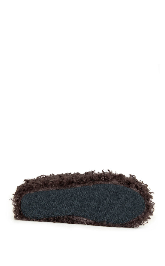 DARWINPOODLE-BROWN FLATFORM MULE