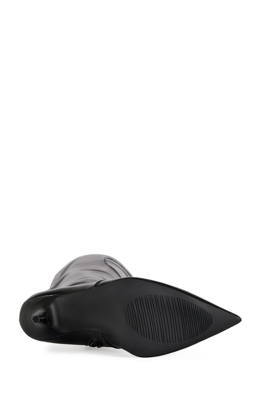 DONATO-BLACK OVER THE KNEE STILETTO BOOT