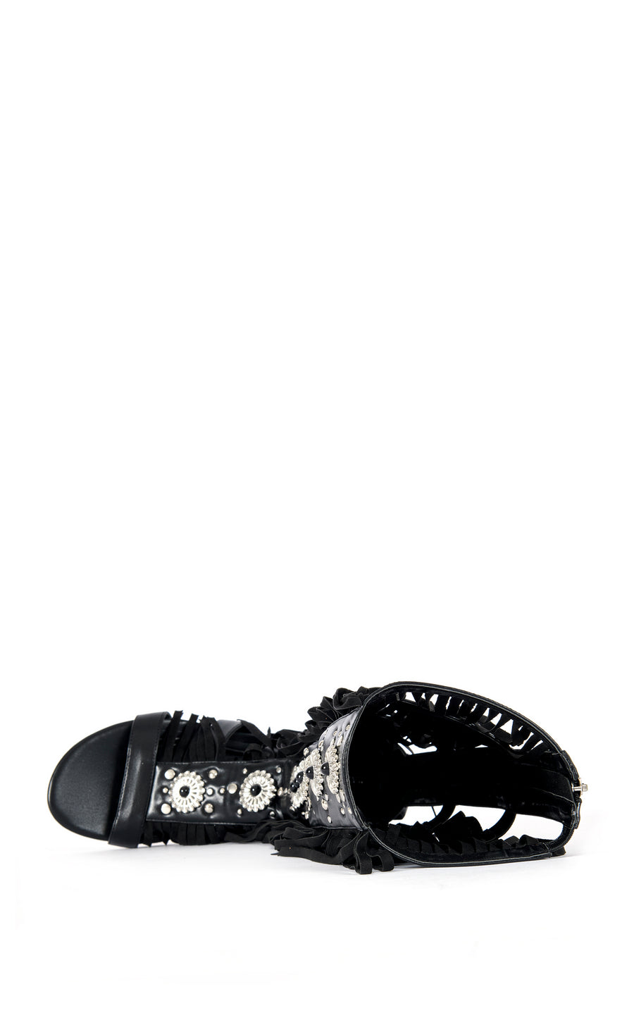 気まぐれセール❣️Shanghai Tang パーティーバック DUSTINE-BLACK FLAT SANDAL | AZALEA WANG