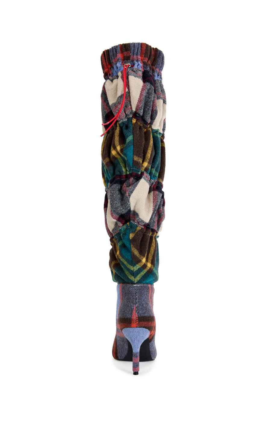ELODIE-PLAIDMULTI STILETTO BOOT