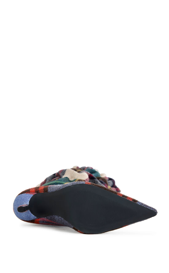 ELODIE-PLAIDMULTI STILETTO BOOT