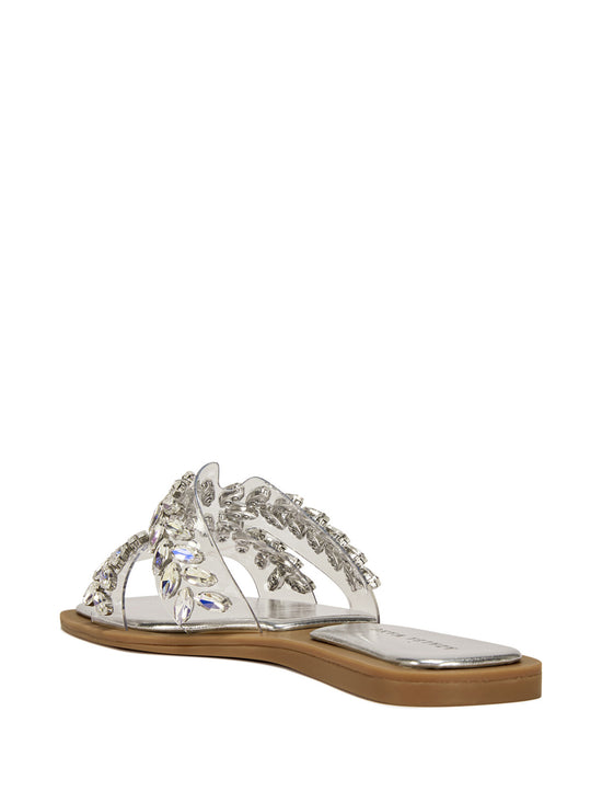 Sandalia plana FALKEN-PLATA