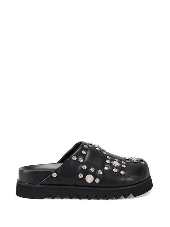FISCHER-BLACK MULE FLAT | AZALEA WANG
