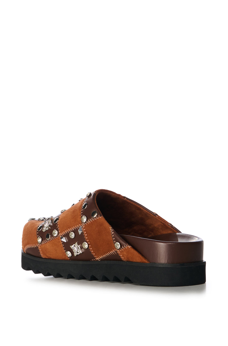 FISCHER-TAN STUDDED CLOG