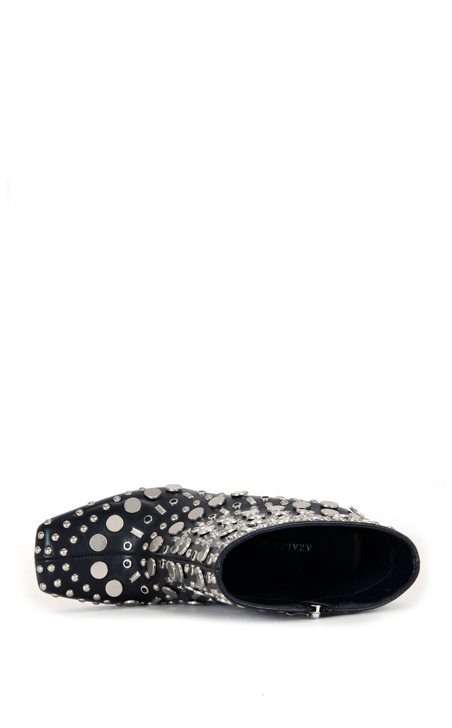 FLETCHER-BLACK BLOCK HEELED BOOTIE