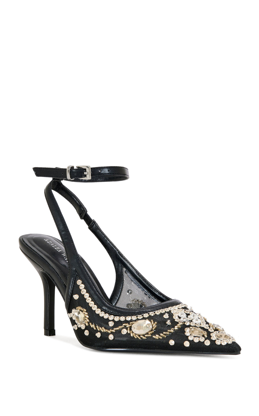 GHOULDIE-BLACKMULTI STILETTO PUMP