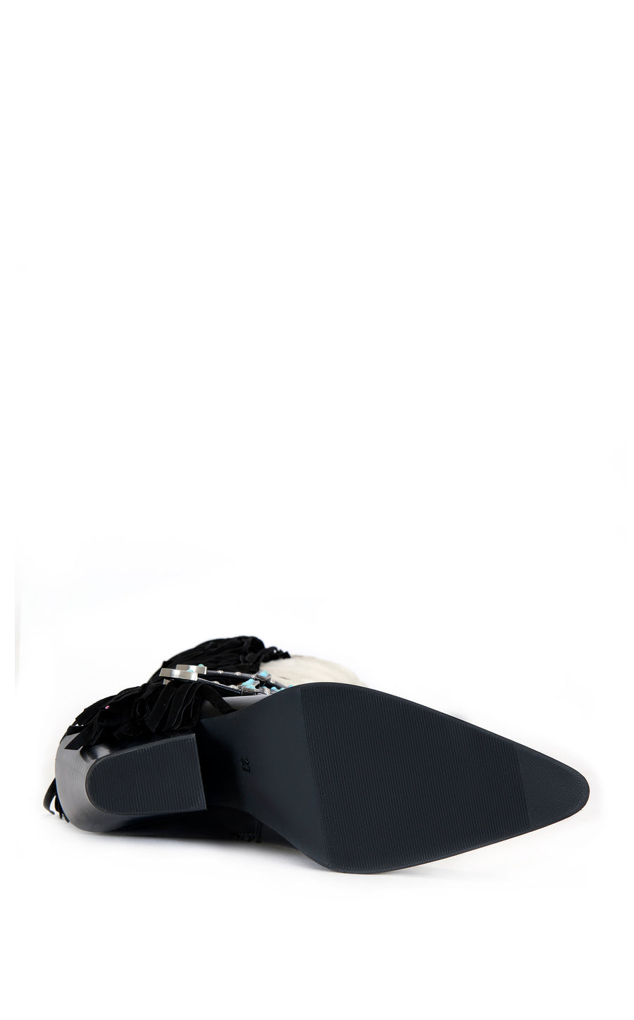 GWAYNE-BLACKMULTI WESTERN BOOT