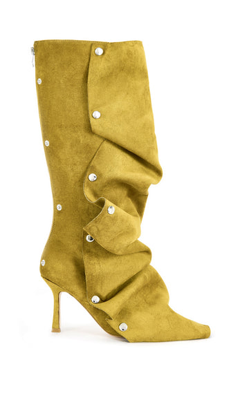 IMOGINE-OLIVE STILETTO BOOT