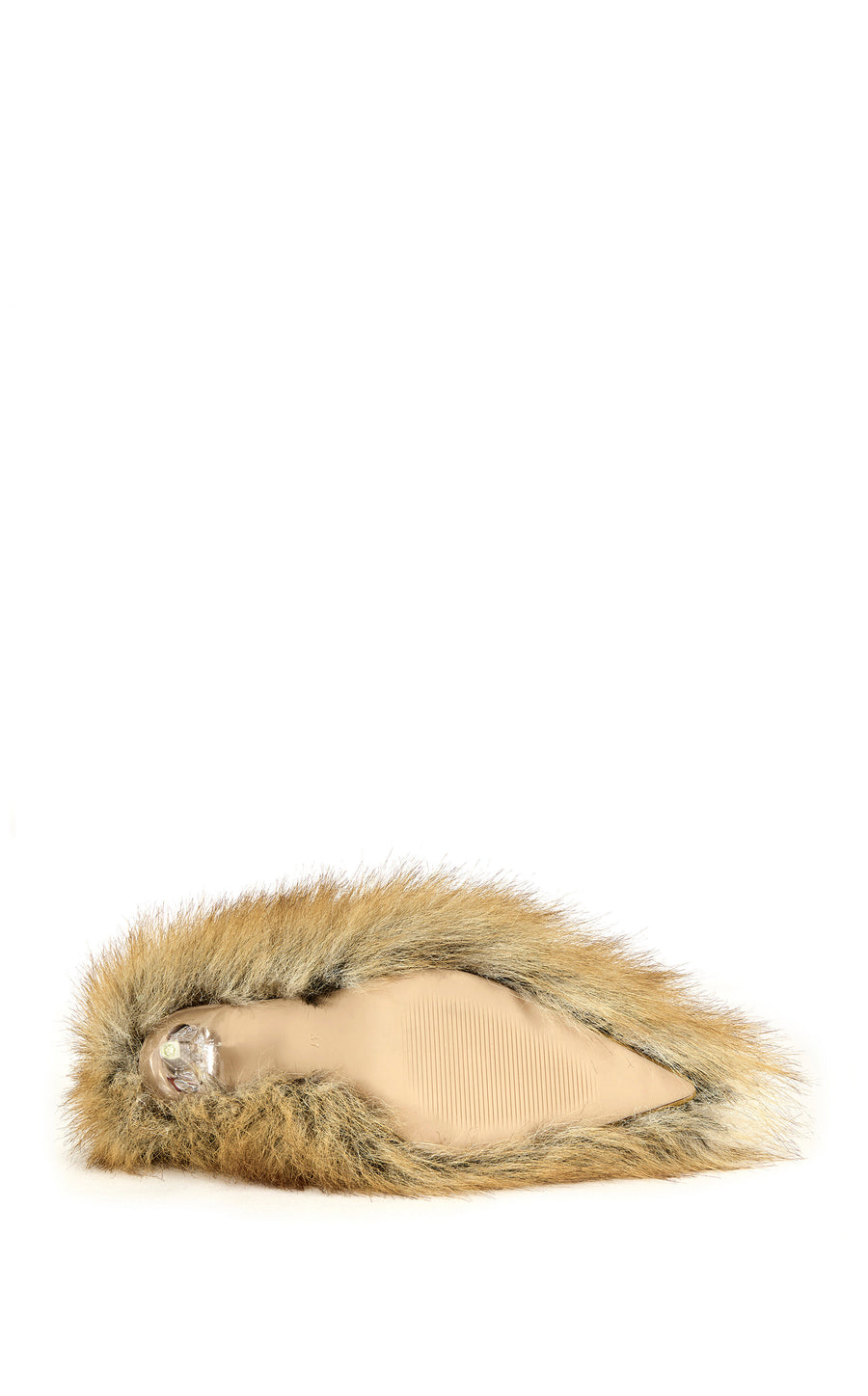 JAMEECK-TAN FAUX RED FOX STILETTO PUMP