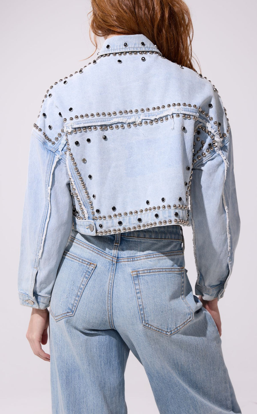 JAZELLA-LTDENIM DENIM OUTERWEAR | AZALEA WANG