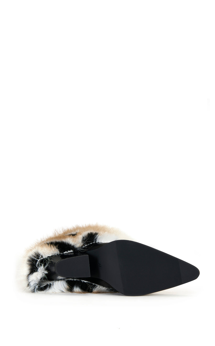 JONETTE-BLACKMULTI FAUX FUR BOOTIE