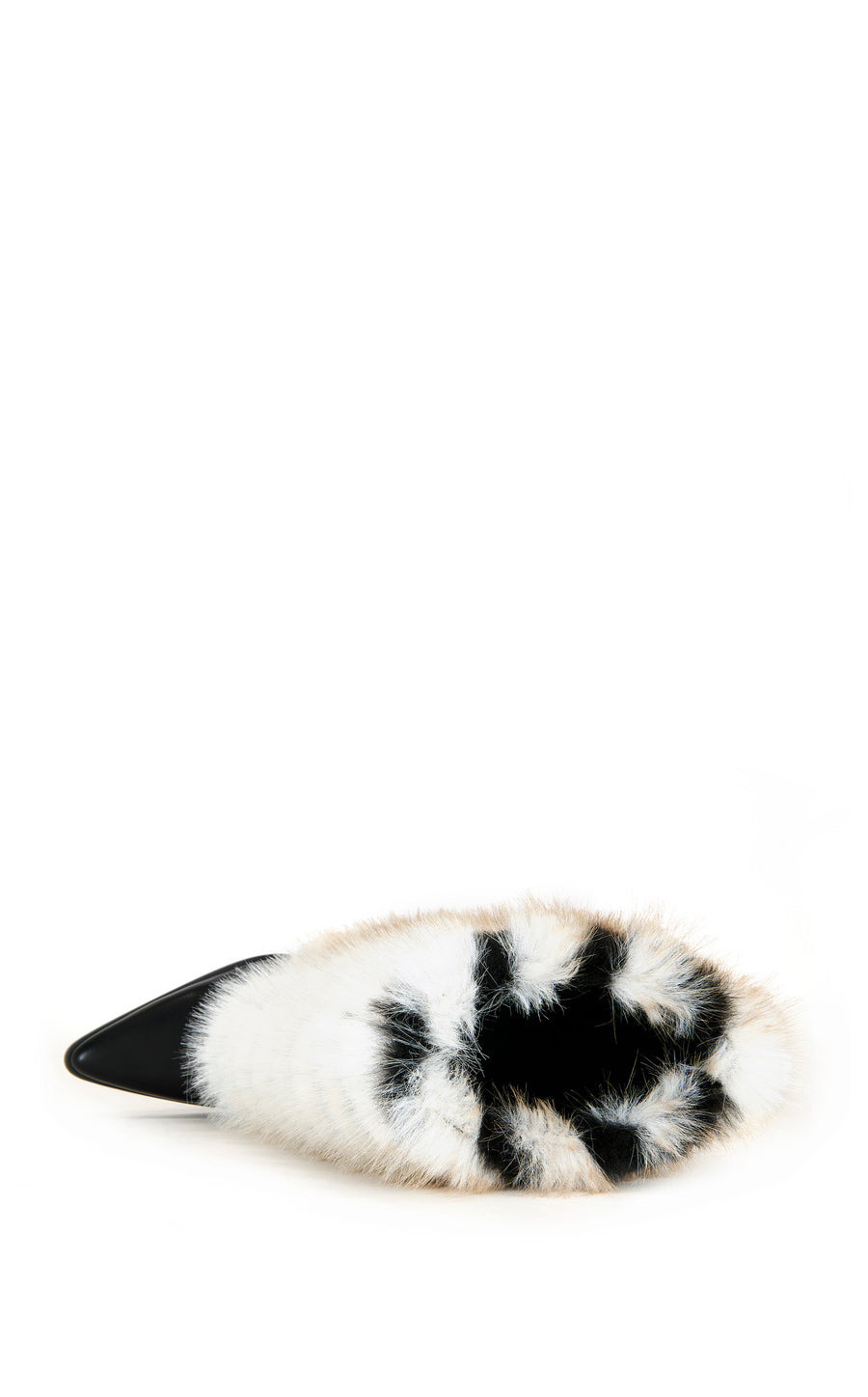 JONETTE-BLACKMULTI FAUX FUR BOOTIE
