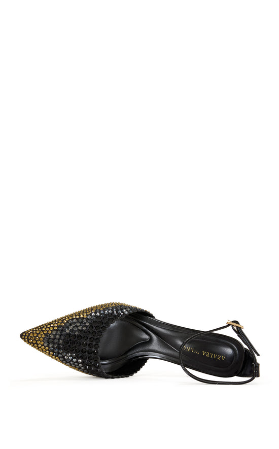 JULIPPE-BLACKMULTI STILETTO PUMP