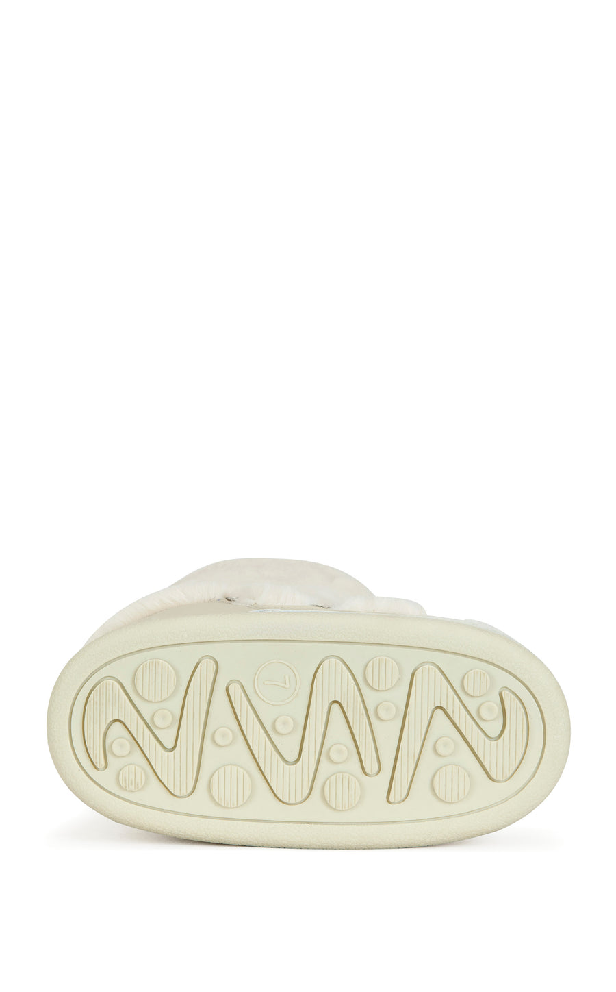KARMELA-CREAM FLATFORM SNOW BOOTIE