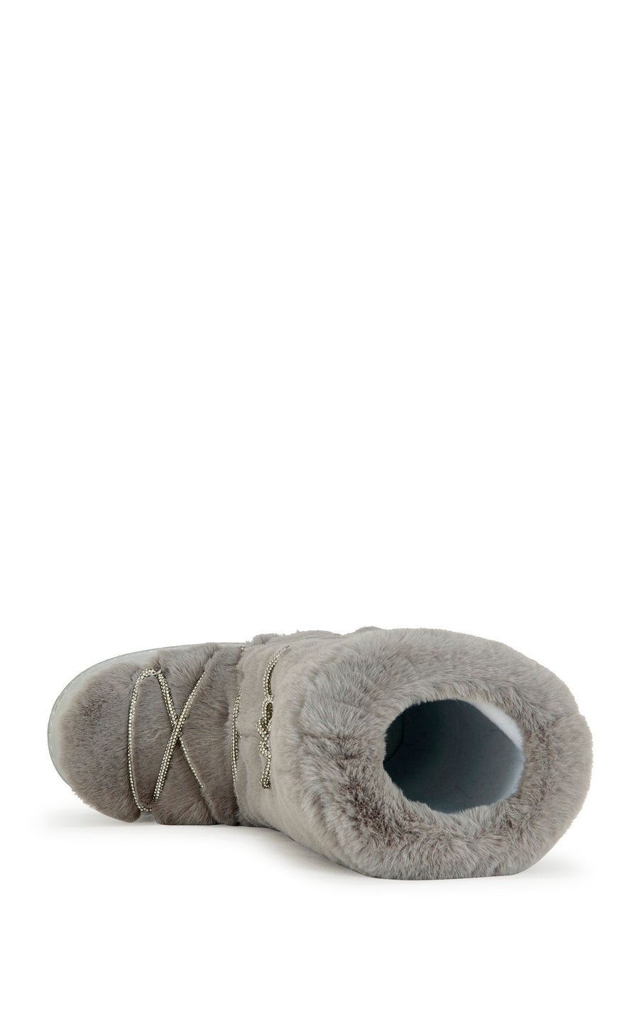 KARMELA-SILVER FLATFORM SNOW BOOTIE