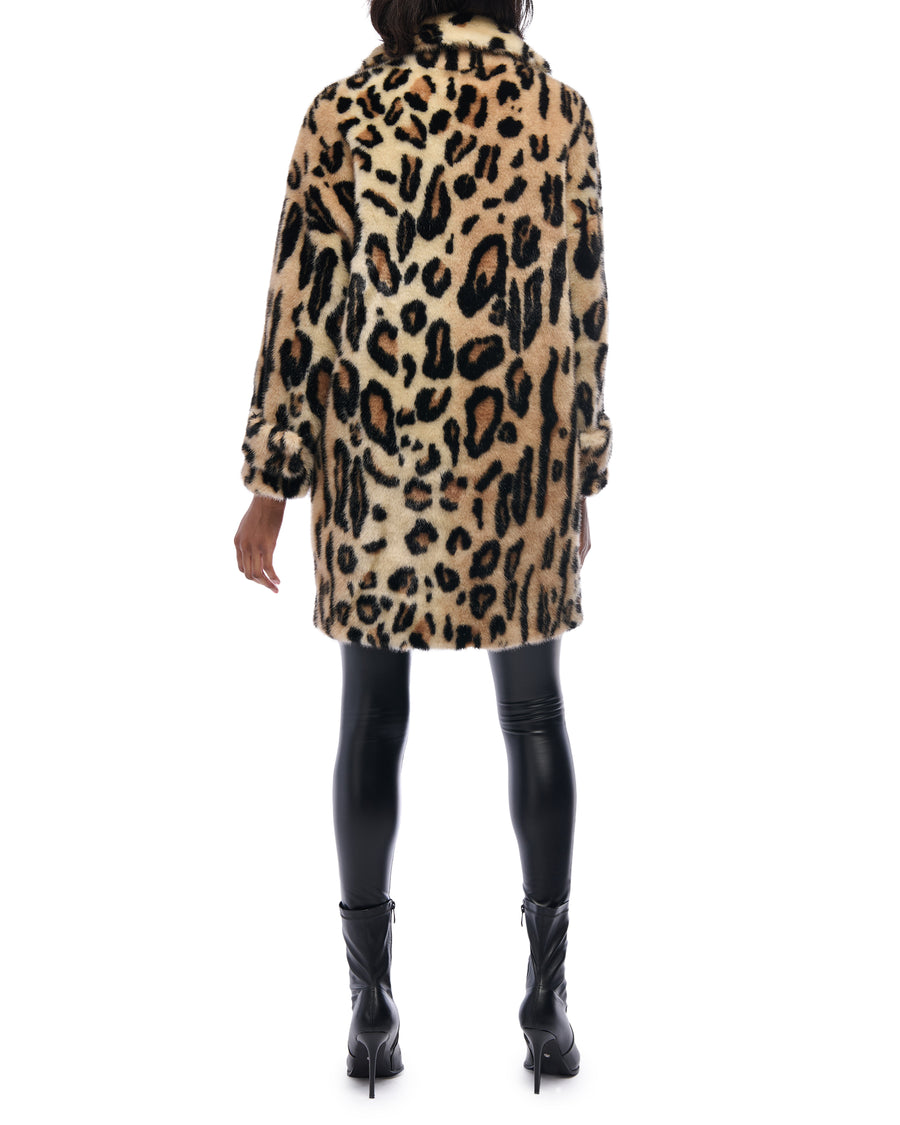 Lisabeth faux fur coat best sale