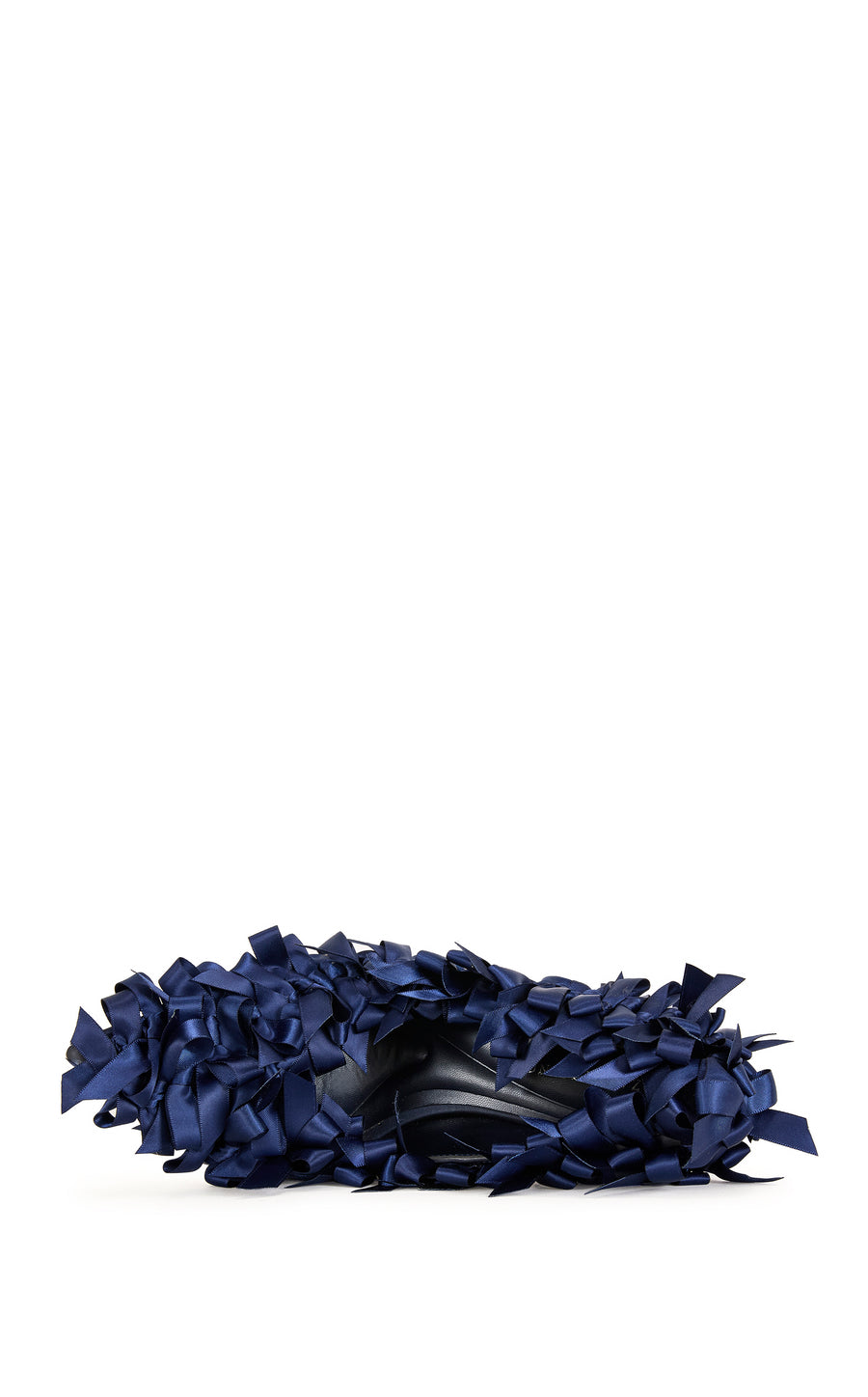 LYLIO-NAVY BOW STILETTO PUMP