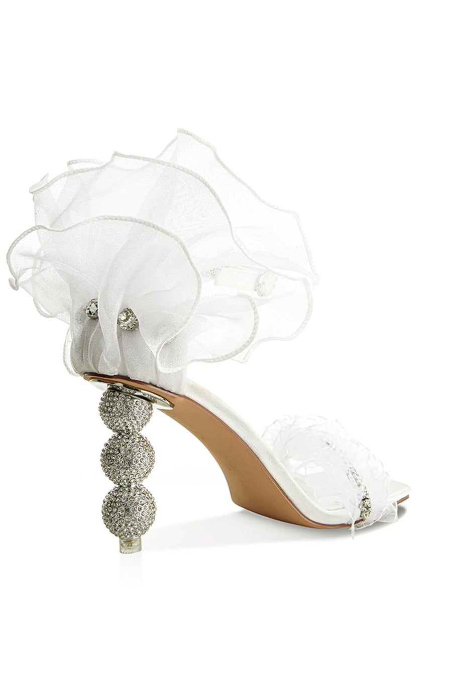 MAEMAE-WHITE STILETTO SANDAL