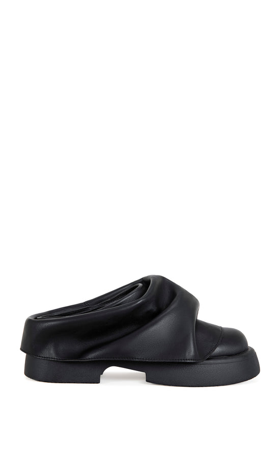 MAITYE-BLACK CHUNKY LOAFER