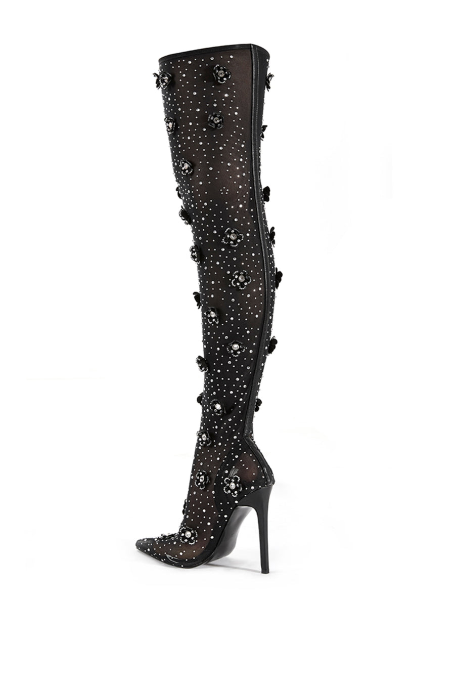 MARLOWE-BLACK STILETTO BOOT