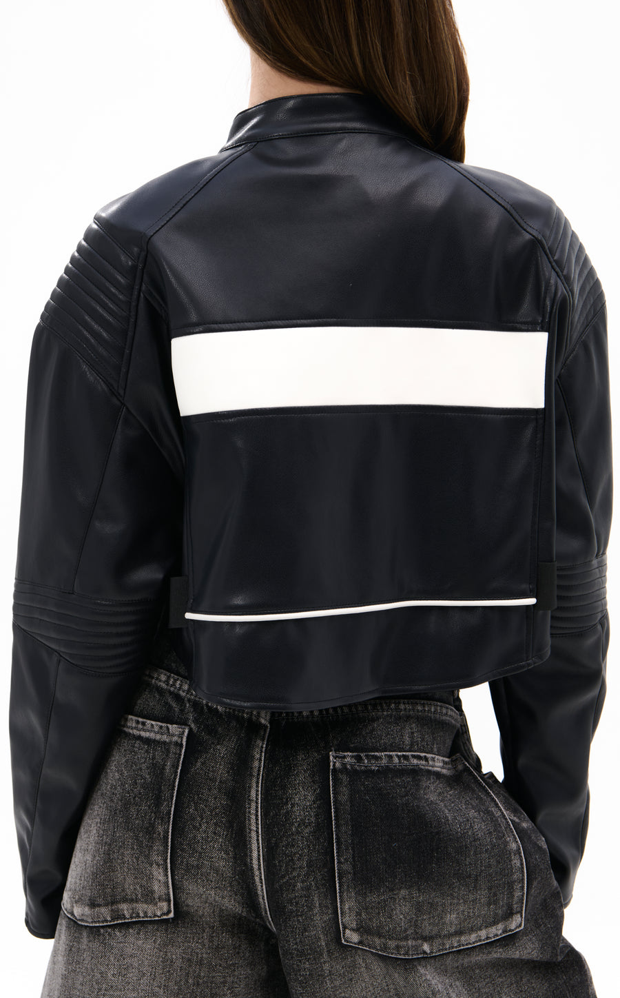 MAX-BLACK MOTO-INSPIRED JACKET