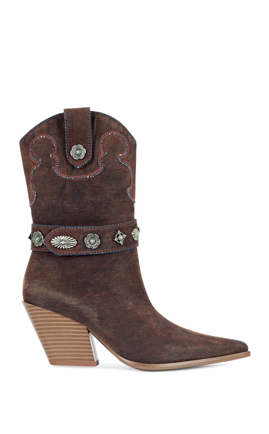 NEITH-BURNTORANGE WESTERN BOOTIE