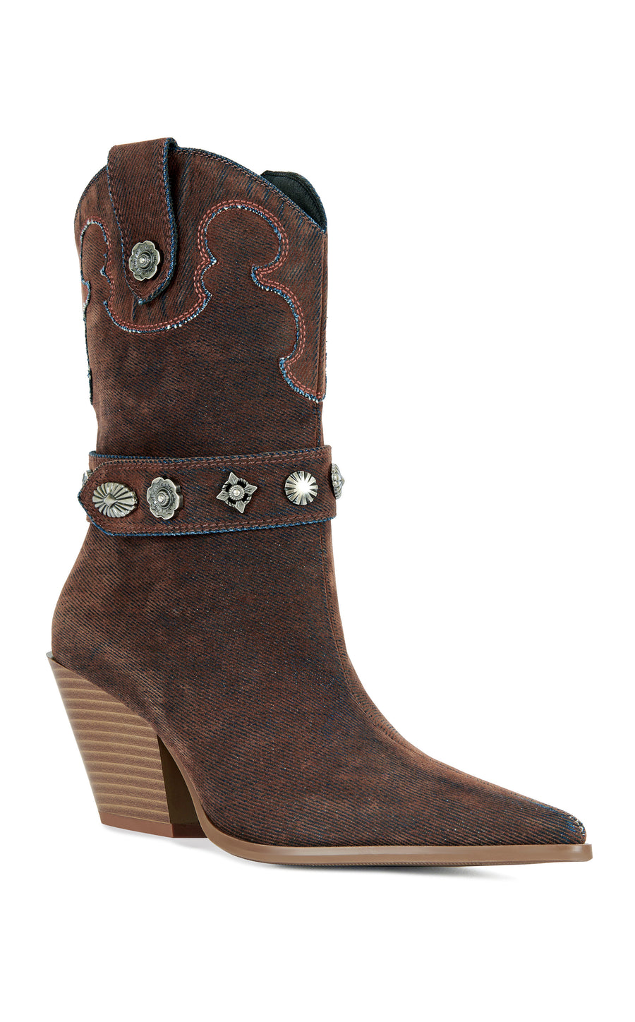 NEITH-BURNTORANGE WESTERN BOOTIE