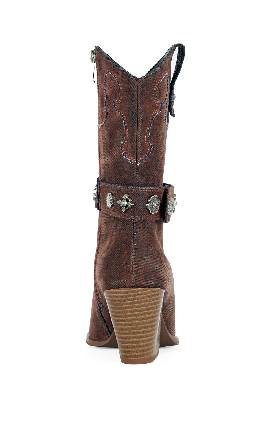 NEITH-BURNTORANGE WESTERN BOOTIE