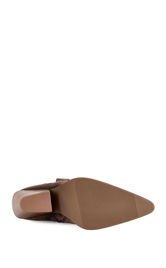 NEITH-BURNTORANGE WESTERN BOOTIE