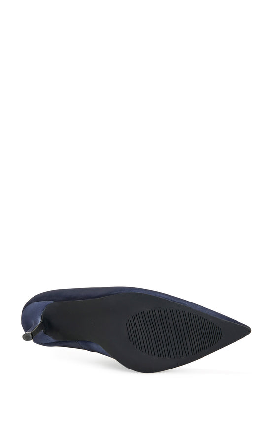 PATRICC-NAVY LIQUID LUXE STILETTO PUMP