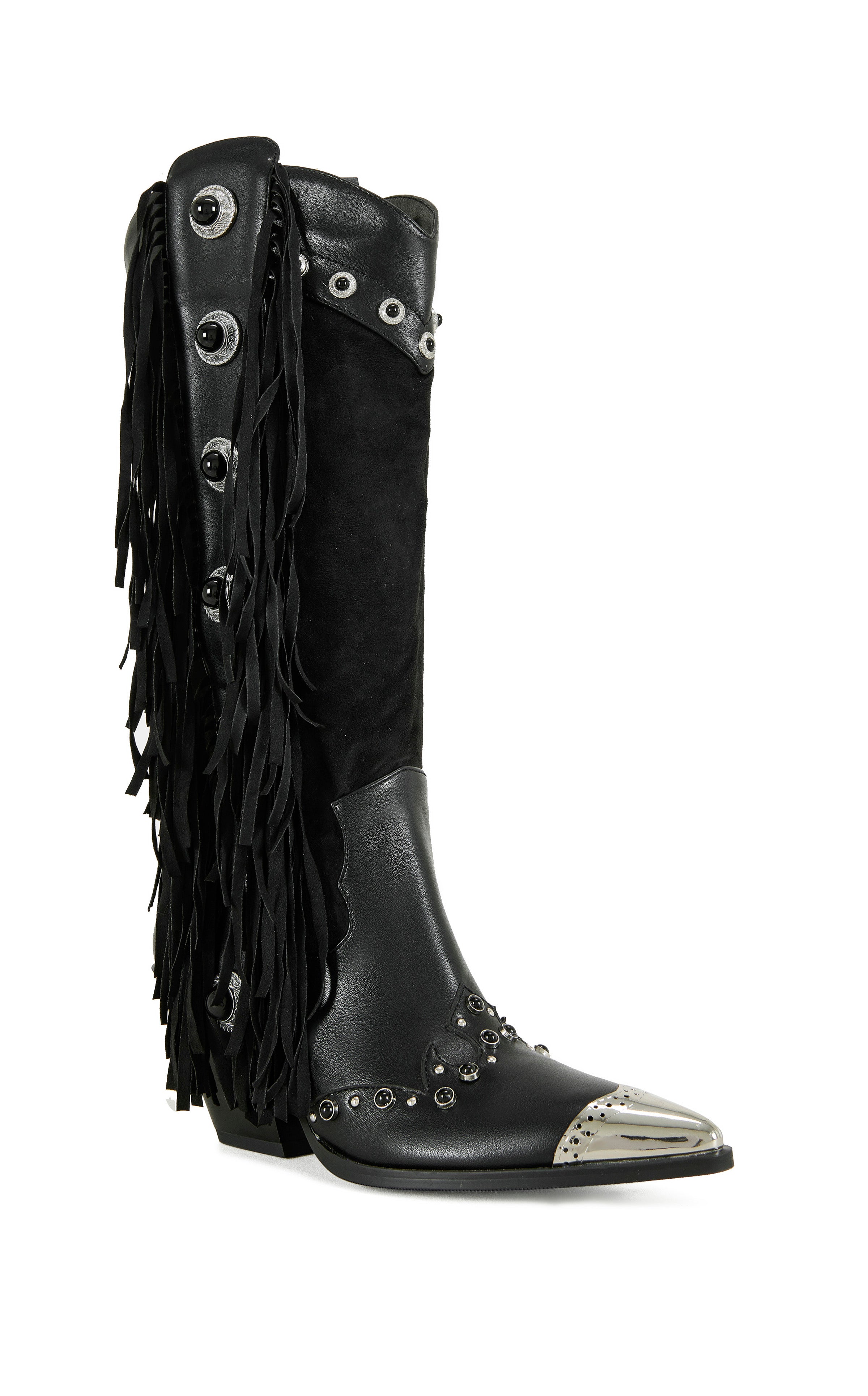PELAGIUS-BLACK BLOCK BOOT | AZALEA WANG