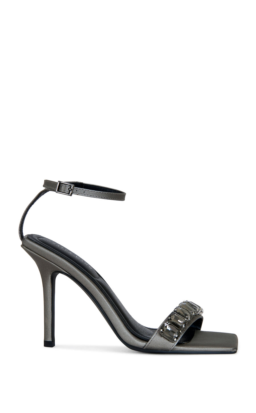 PERIIS-GREY STILETTO SANDAL