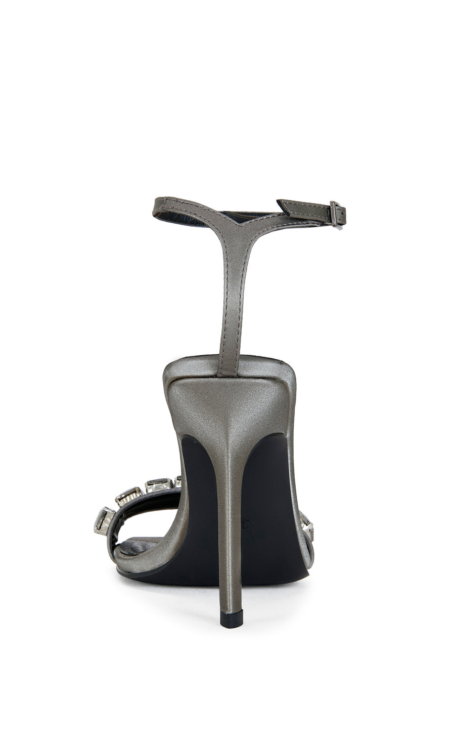 PERIIS-GREY STILETTO SANDAL