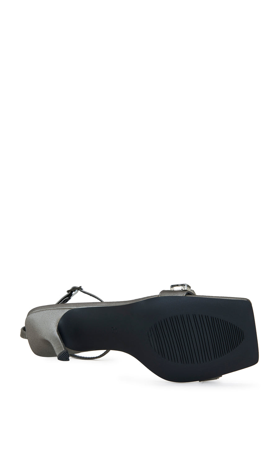 PERIIS-GREY STILETTO SANDAL