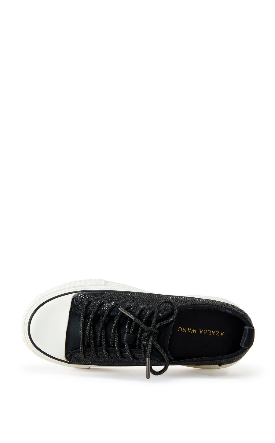 REVIVAL-BLACK FLAT SNEAKER