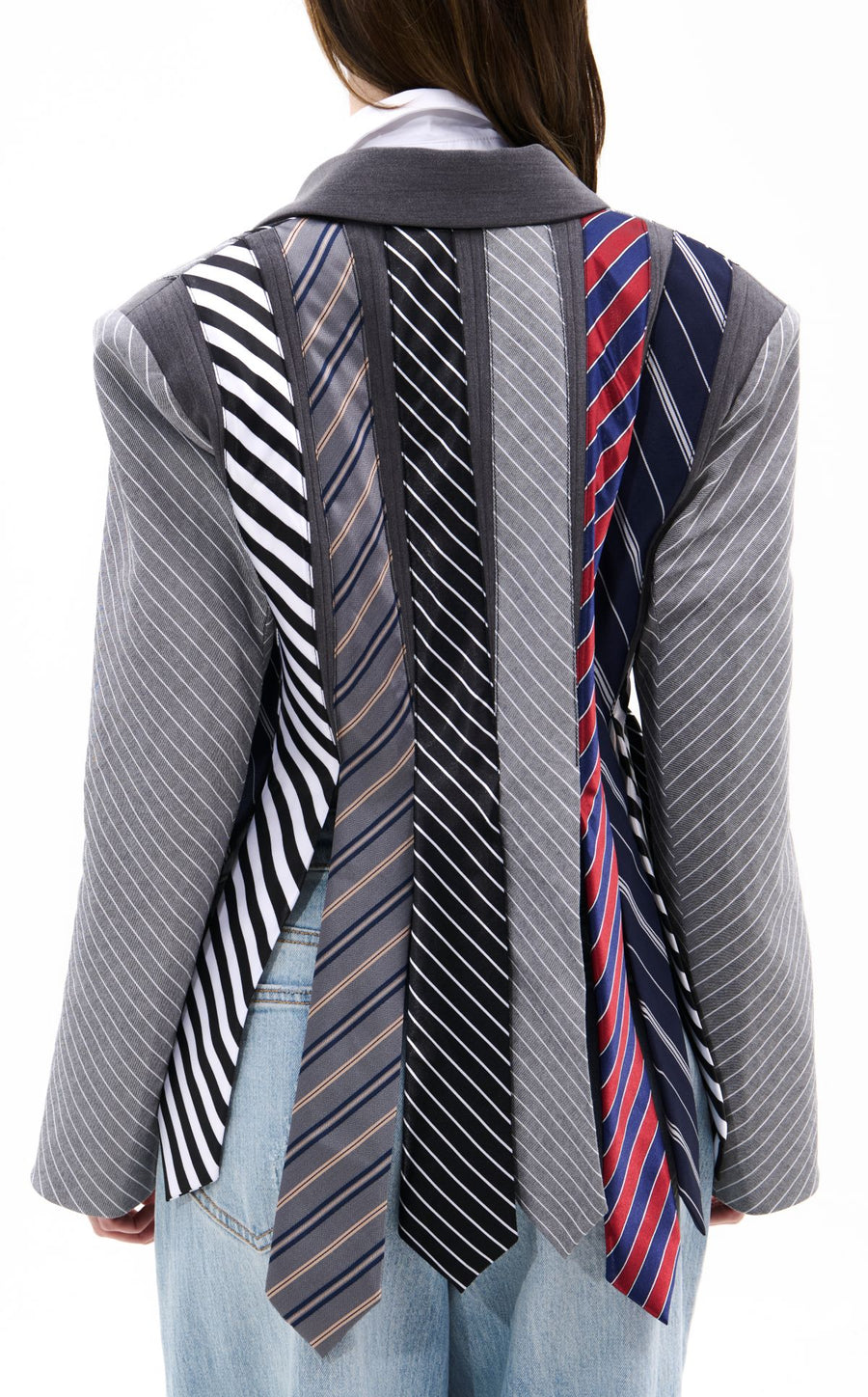 SAVIOR-BLUEMULTI TIE BLAZER