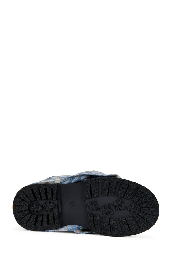 SEMYON-BLUEMULTI PLAID LOAFER