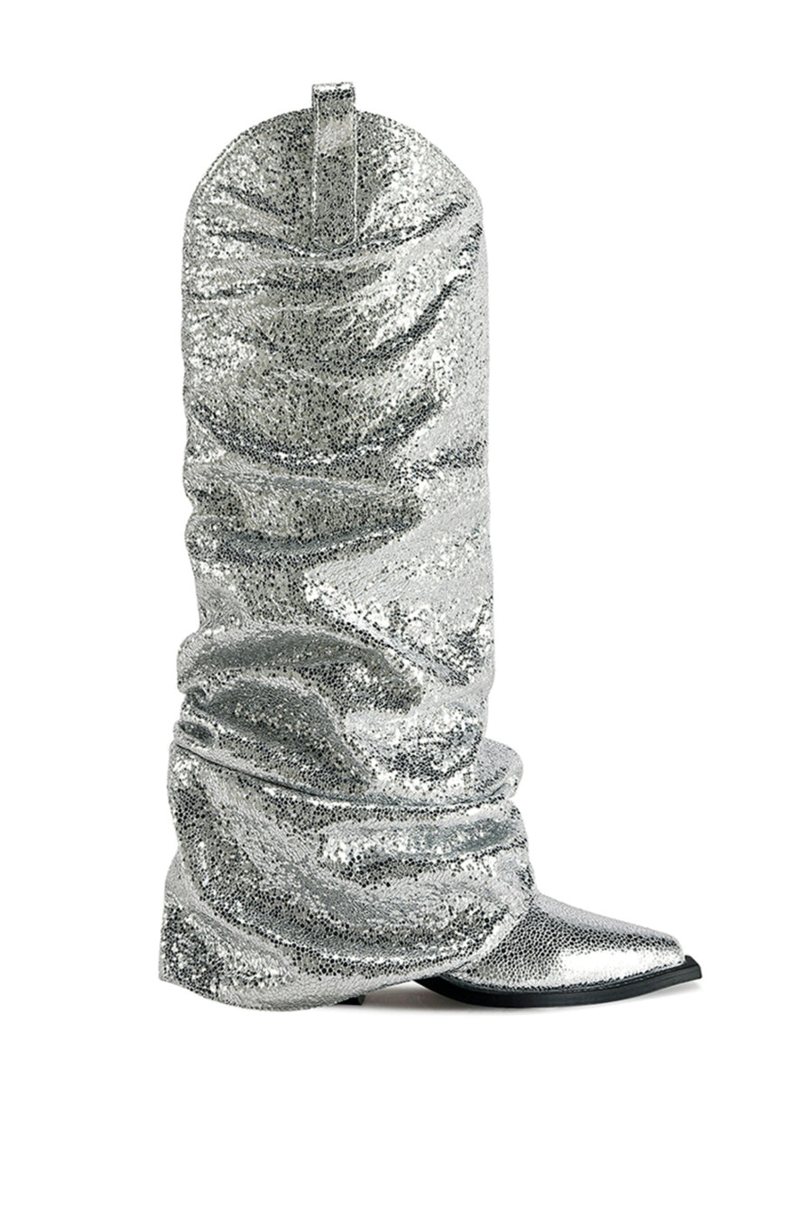 SHAWNEE-SILVER FOLD OVER WEDGE BOOT