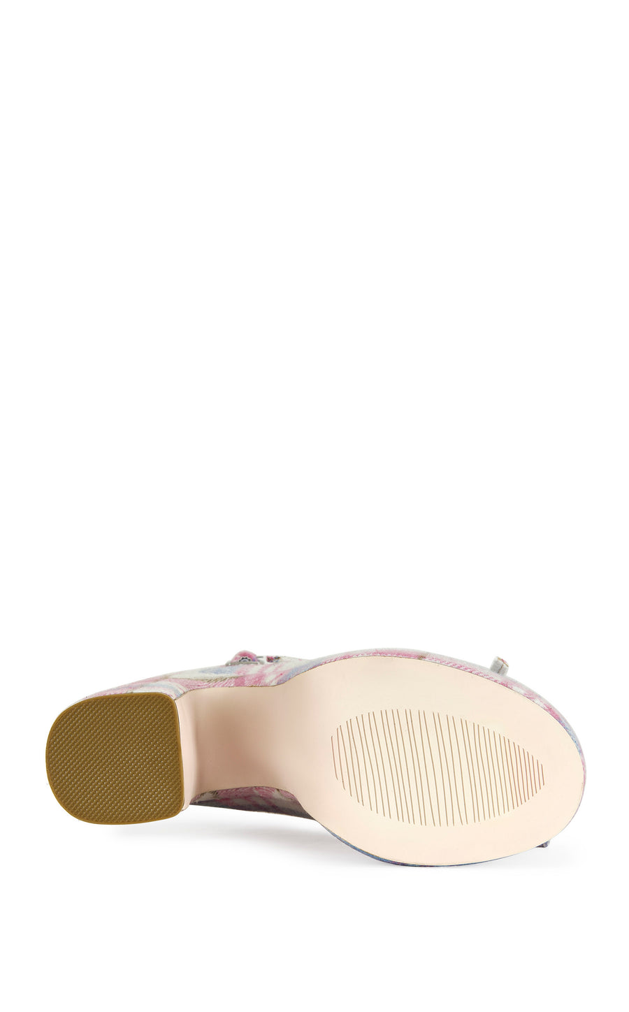 SPROUT-PINKPLAID PLATFORM PUMP | AZALEA WANG