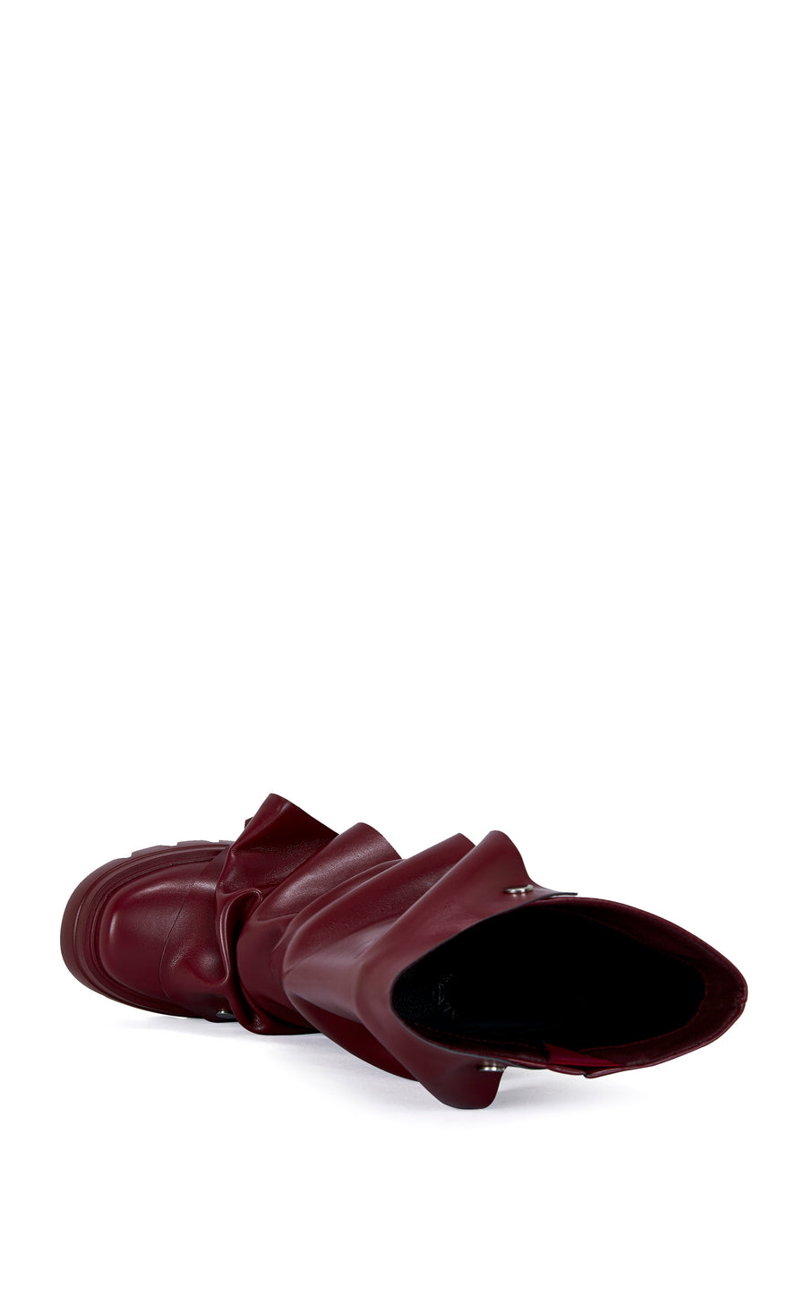 SYBEL-BURGUNDY COMBAT BOOT
