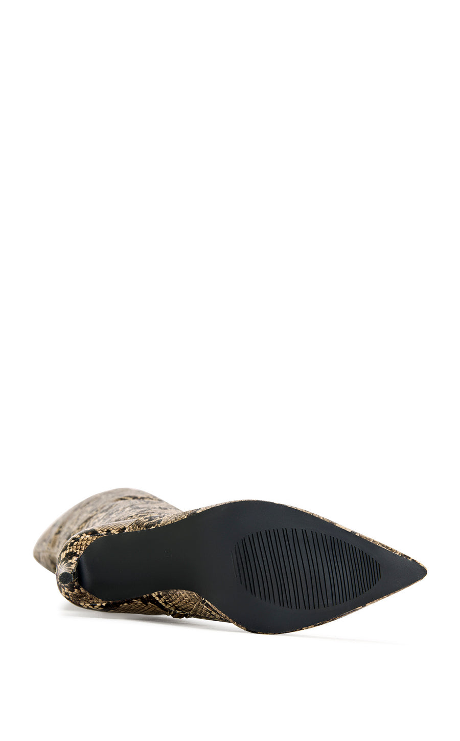 TARRANT-SNAKE THIGH HIGH STILETTO BOOT