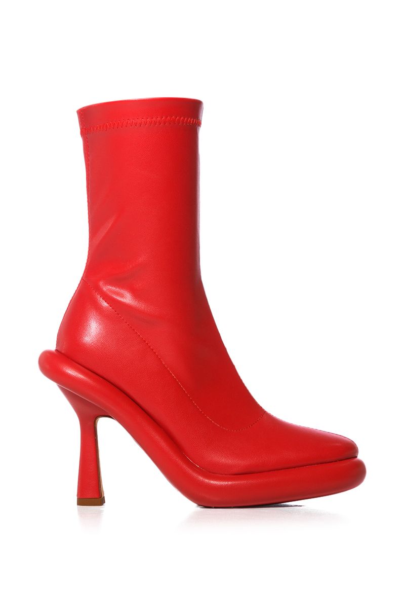 TARROW-RED STILETTO BOOTIE