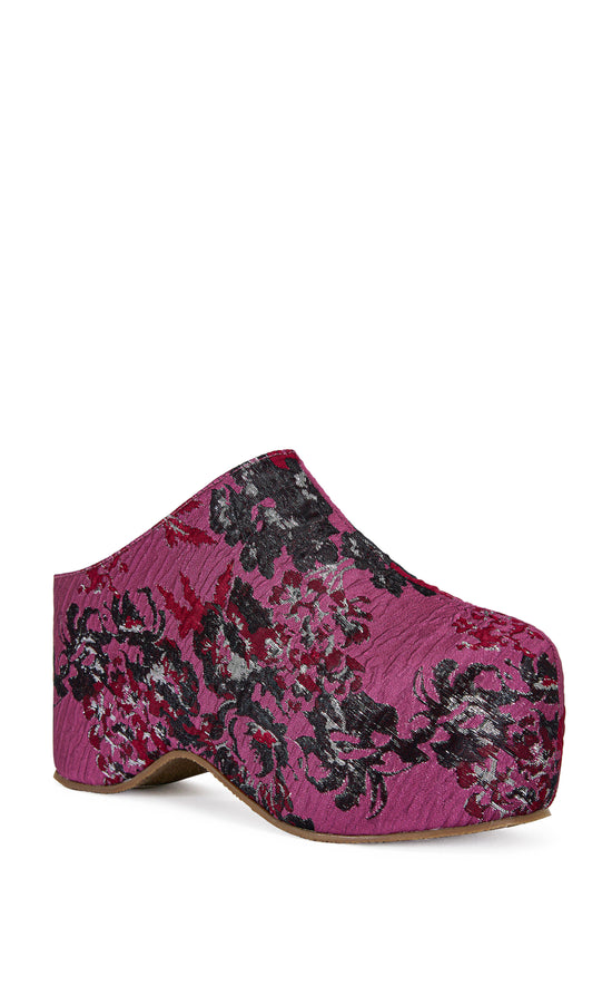 VESTA-PINK FLATFORM CLOG
