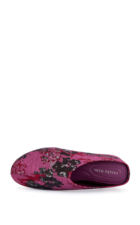 VESTA-PINK FLATFORM CLOG