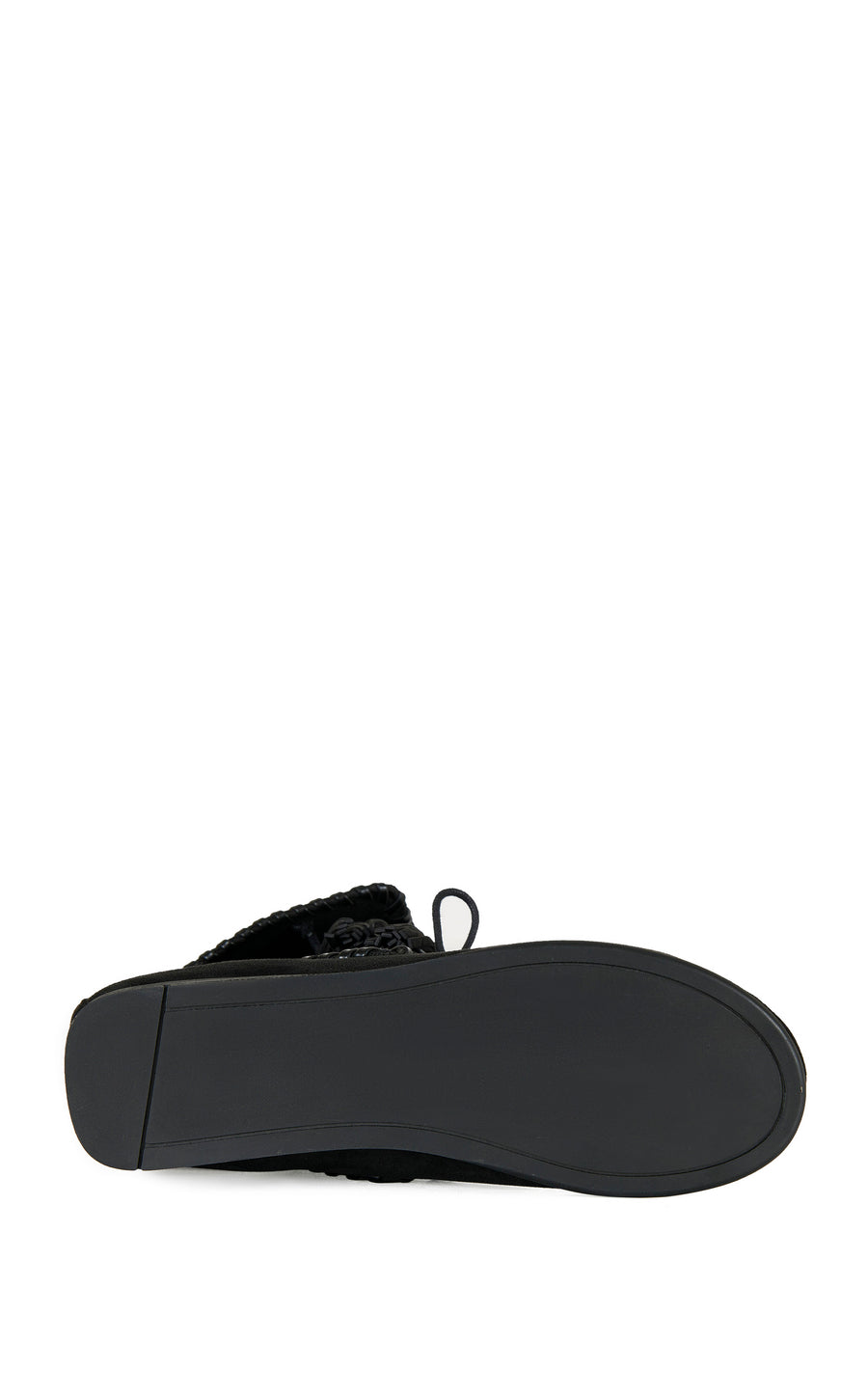 WERET-BLACK FLAT BOOTIE