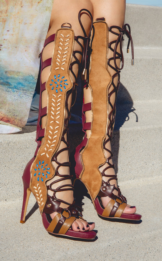 SHAI-PLUMMULTI STILETTO SANDAL