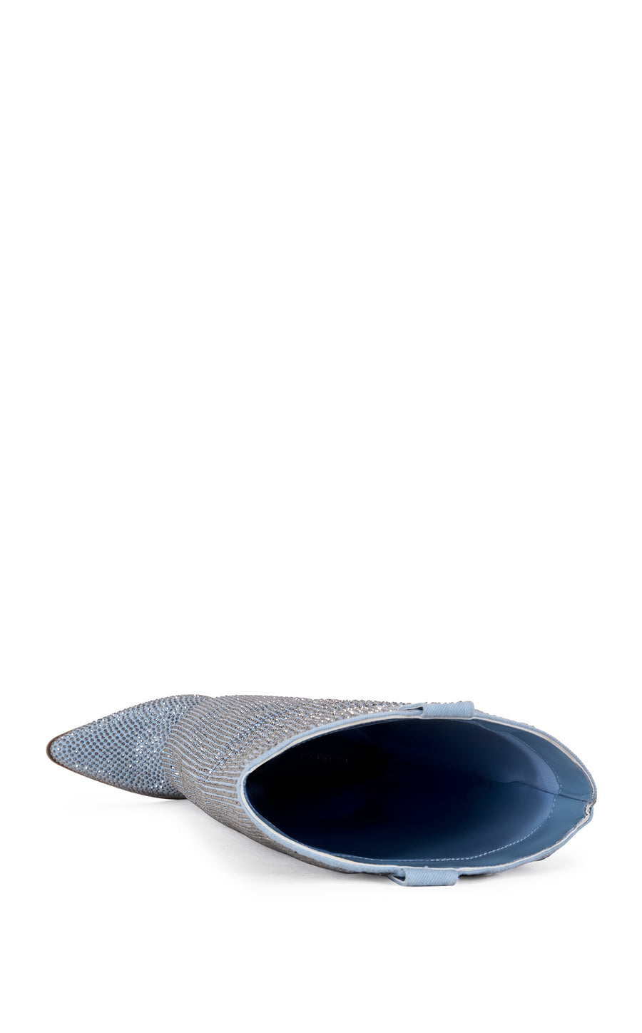 BANIAN-DENIM CRYSTAL WESTERN BOOT