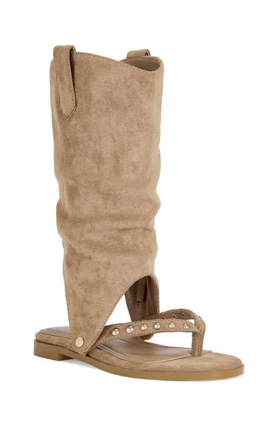 BARRERA-TAN CONVERTIBLE WESTERN GLADIATOR SANDAL