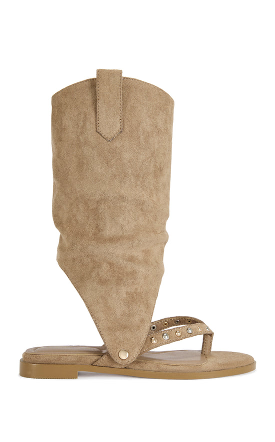 BARRERA-TAN CONVERTIBLE WESTERN GLADIATOR SANDAL