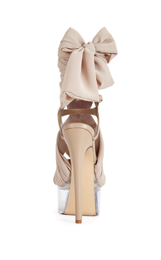BEAUDEN-NUDE PLATFORM STILETTO PUMP